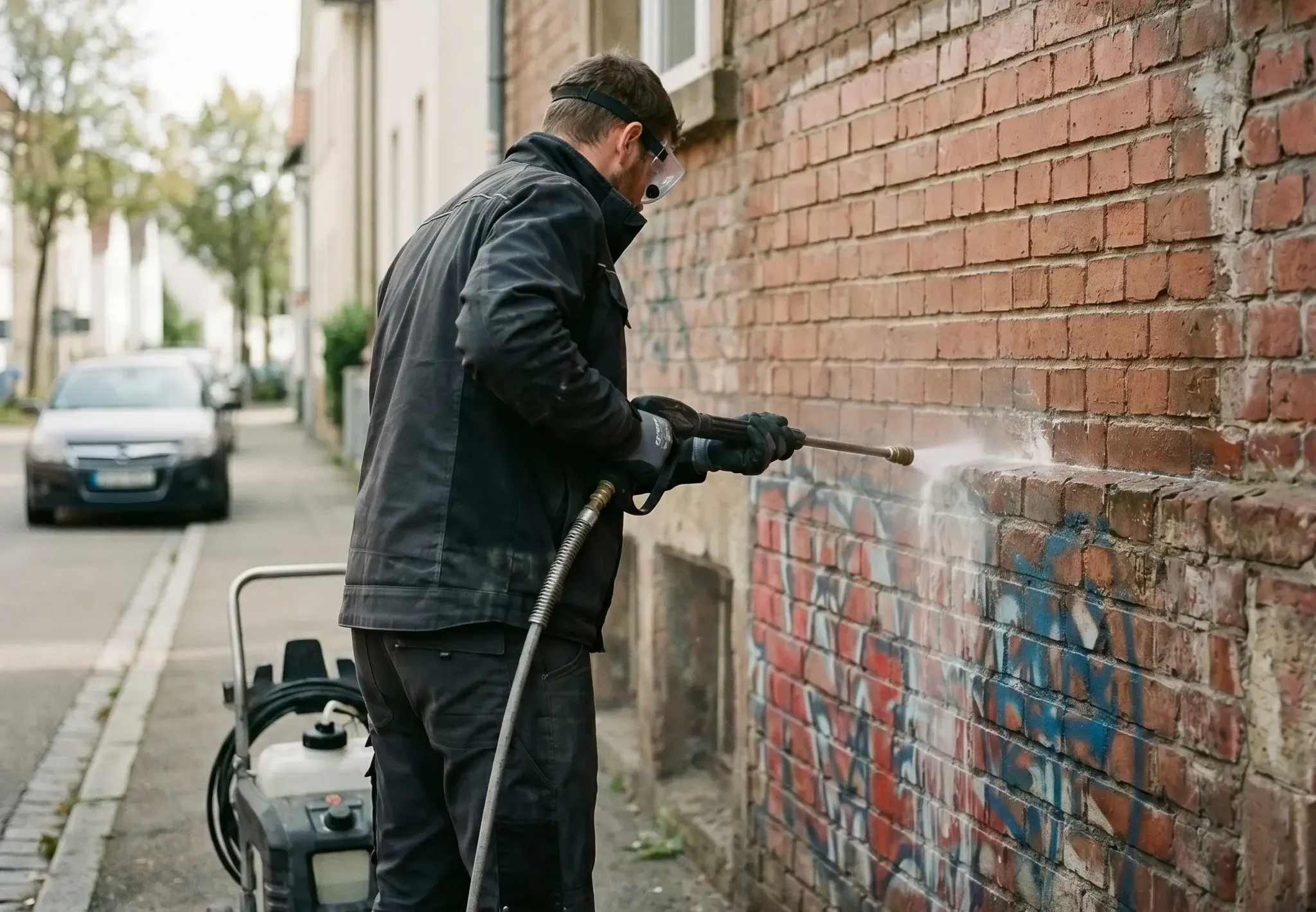 Graffiti entfernen